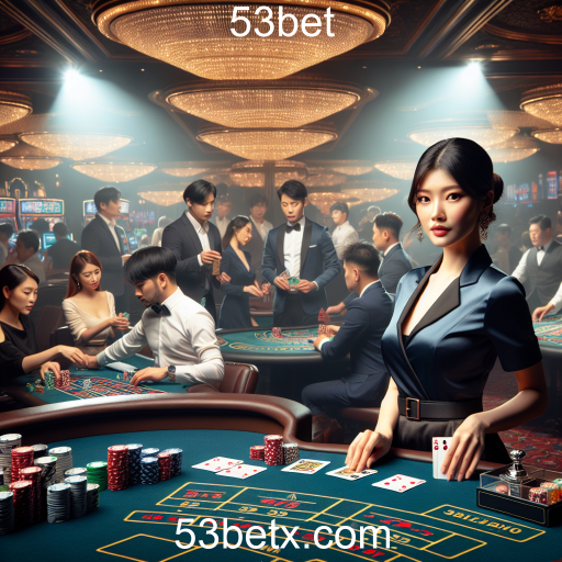 A Emoção do Cassino ao Vivo na 53bet